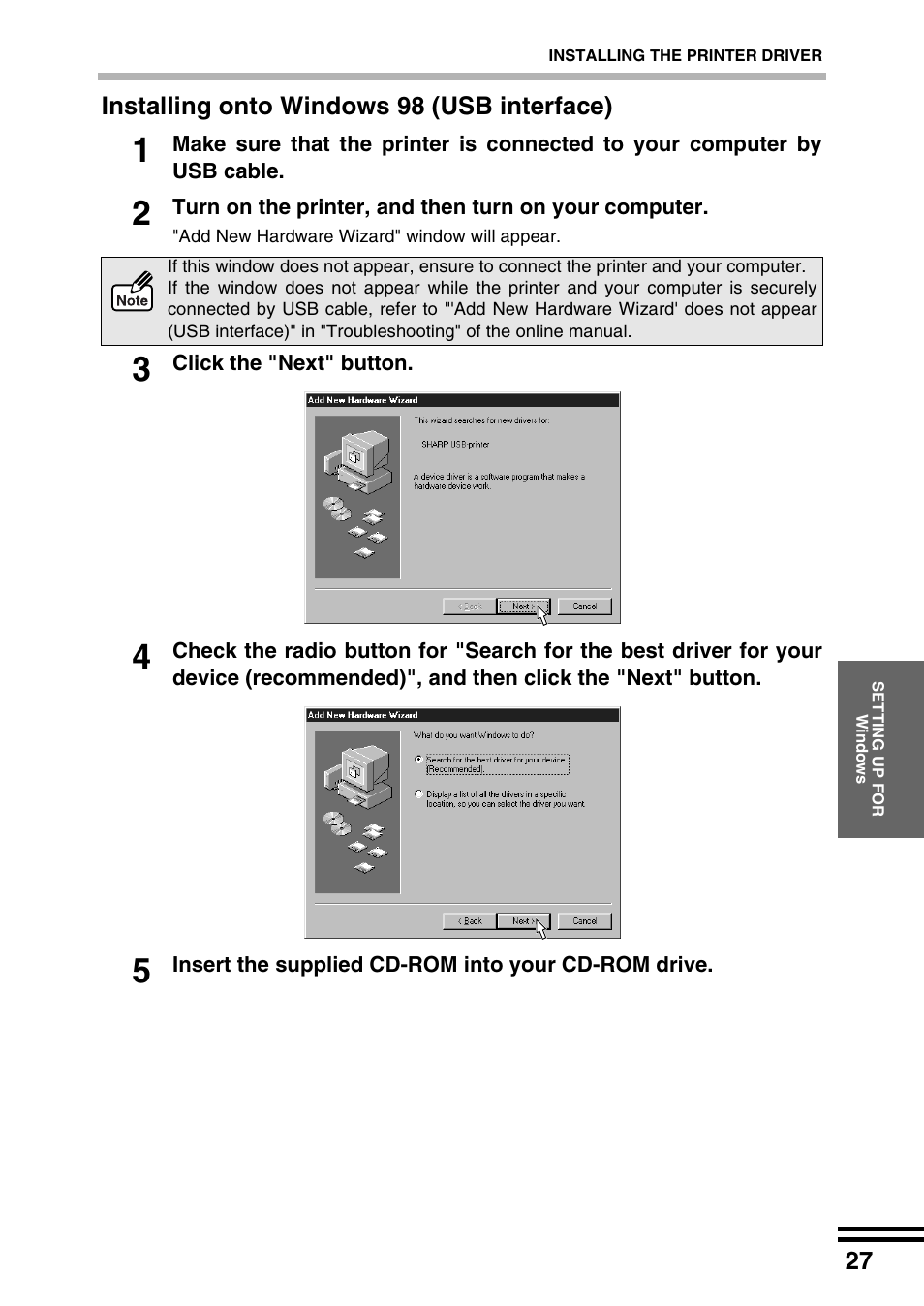 Sharp AJ-2200 User Manual | Page 29 / 55