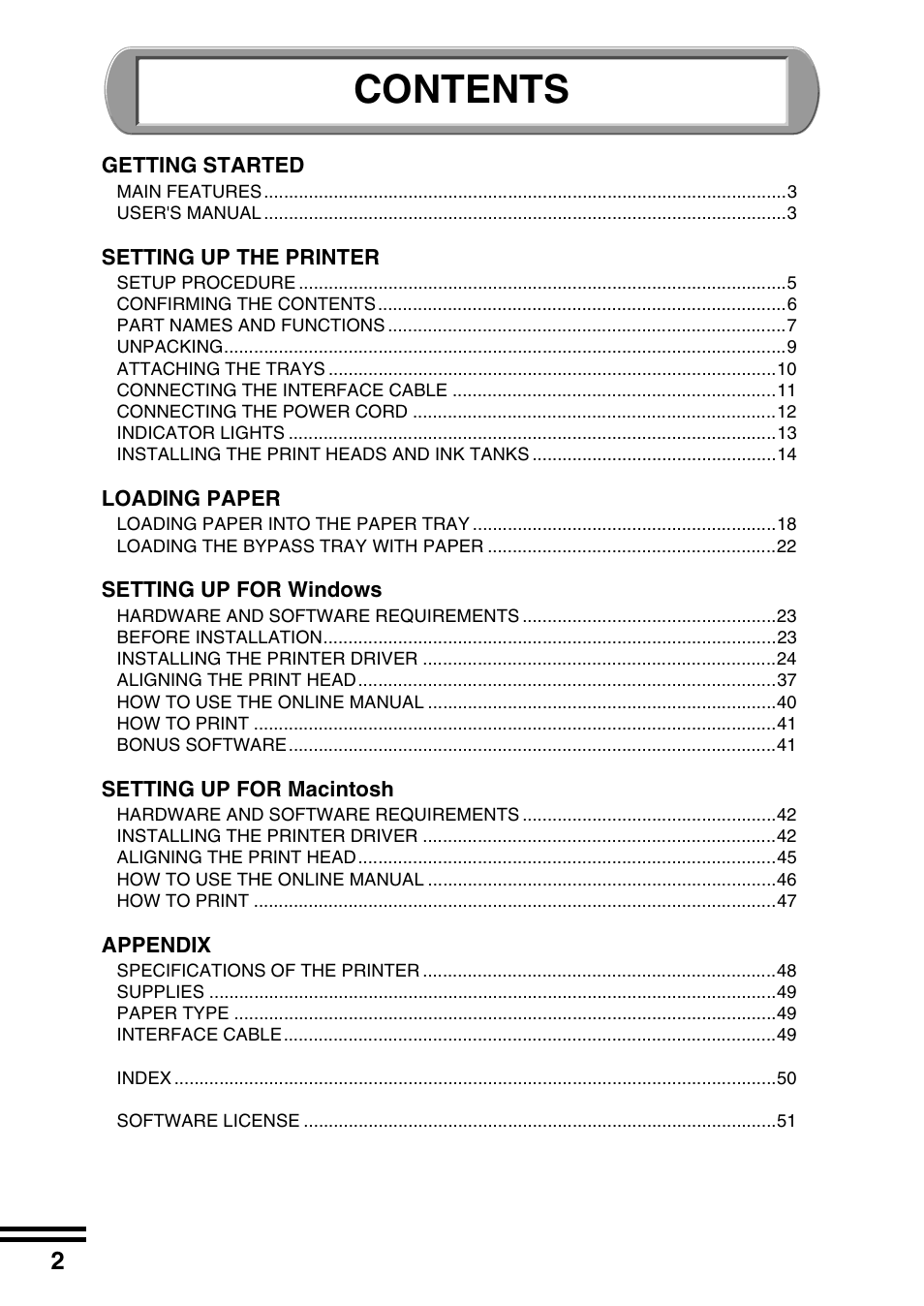 Sharp AJ-2200 User Manual | Page 4 / 55