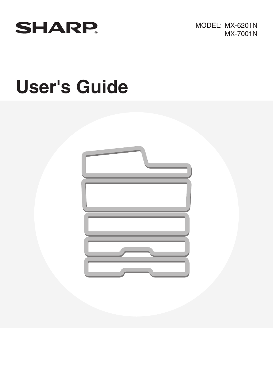 Sharp MX-7001 User Manual | 710 pages