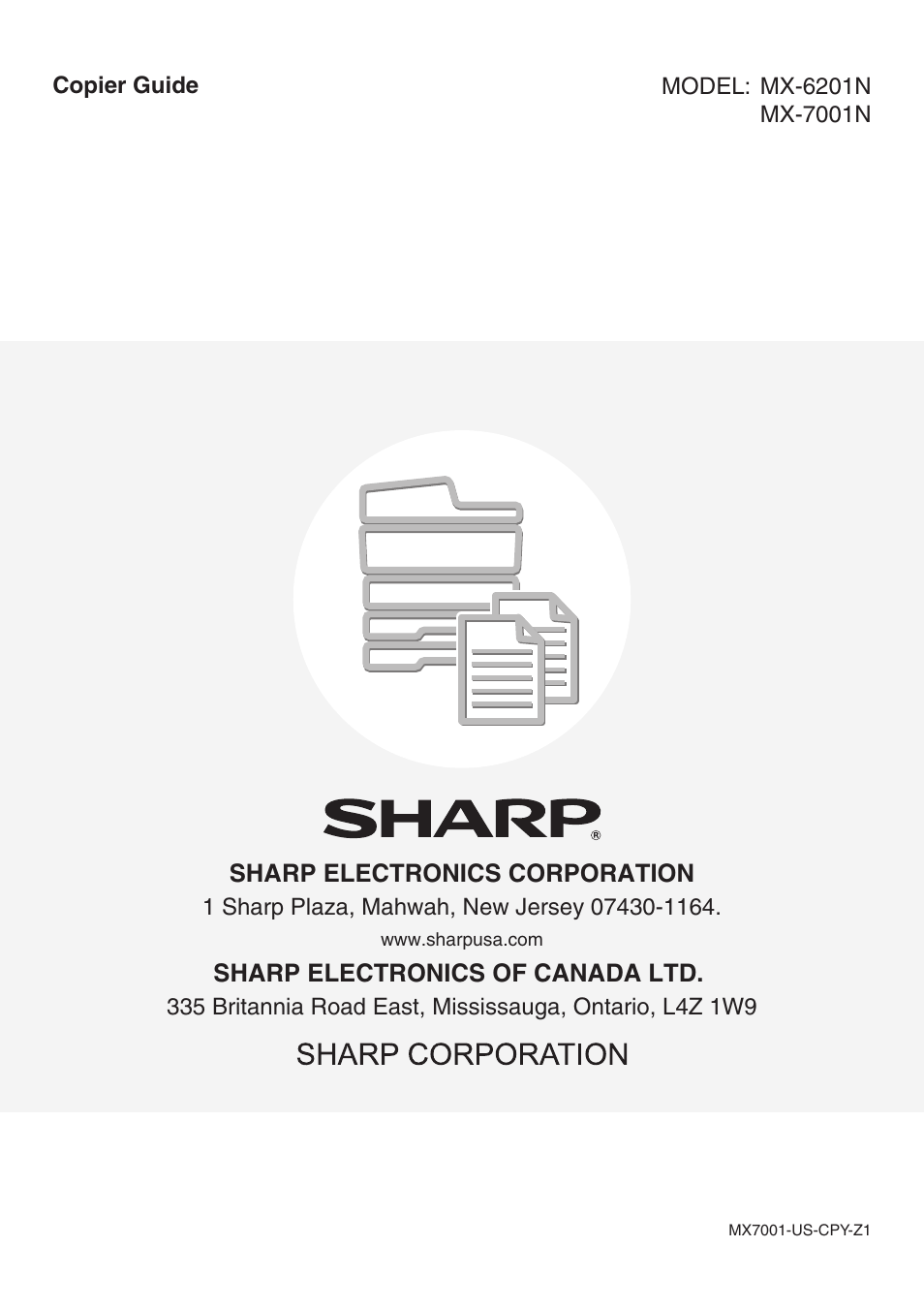 Sharp MX-7001 User Manual | Page 229 / 710