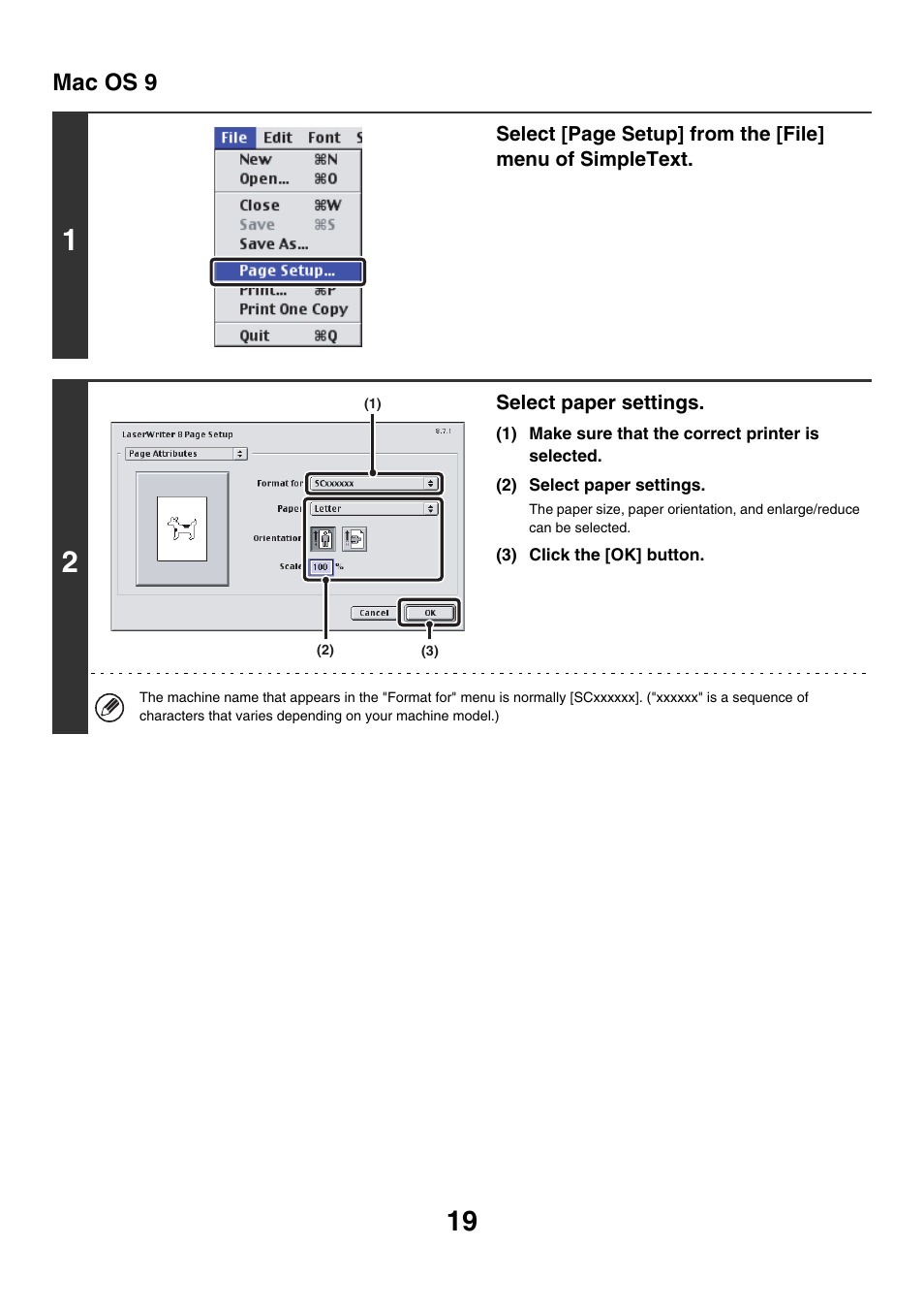 Mac os 9 | Sharp MX-7001 User Manual | Page 501 / 710