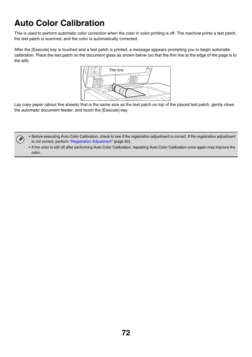 Auto color calibration | Sharp MX-7001 User Manual | Page 675 / 710