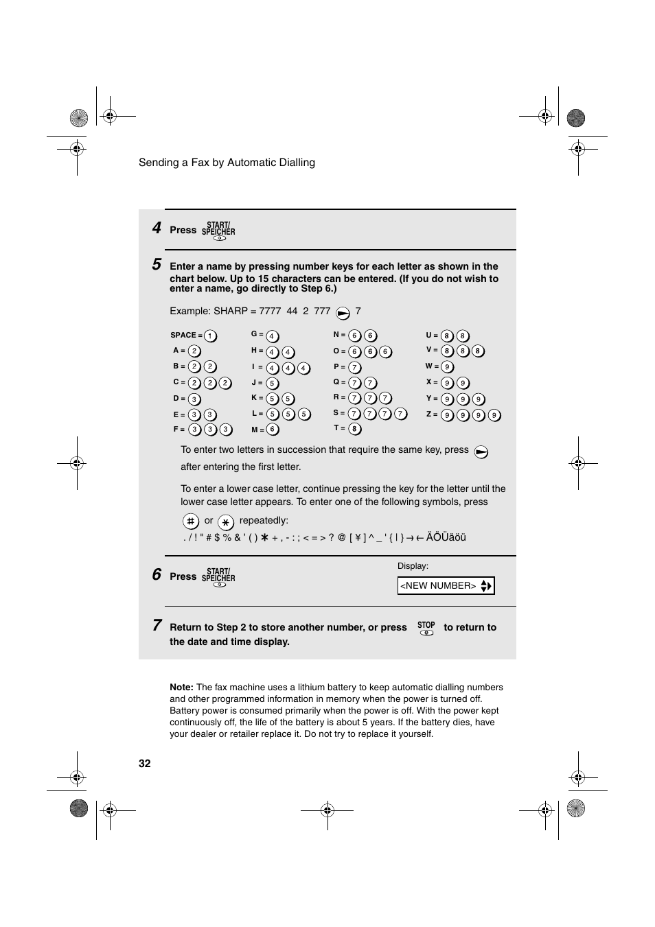 Sharp UX-P400 User Manual | Page 34 / 87