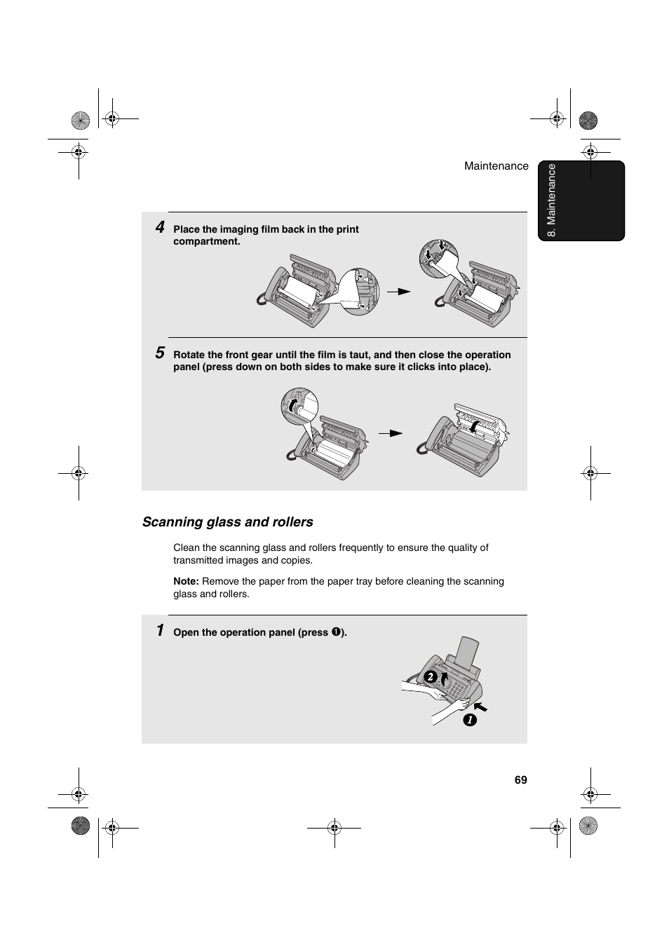 Sharp UX-P400 User Manual | Page 71 / 87