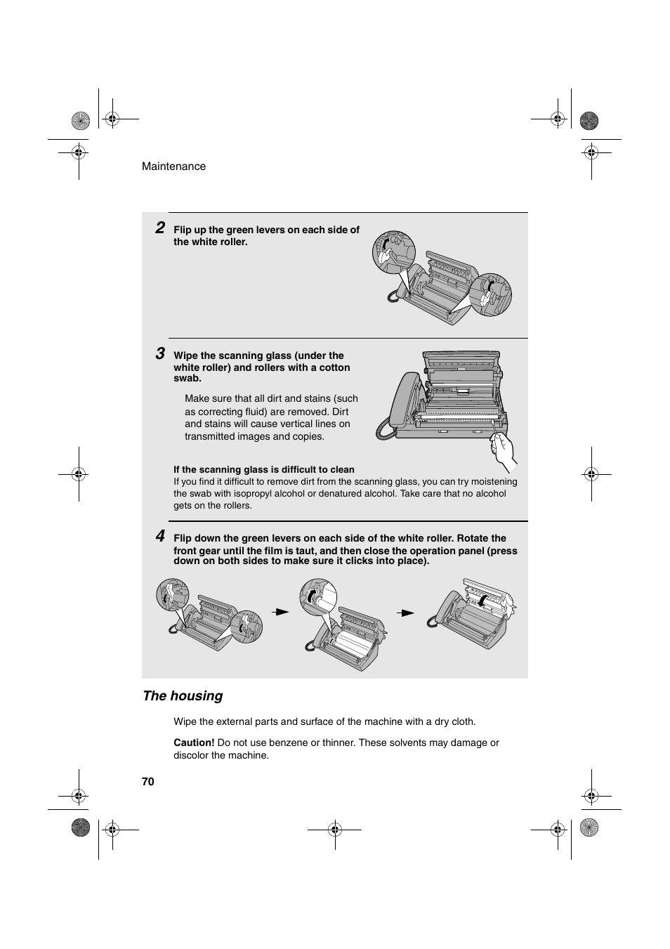 Sharp UX-P400 User Manual | Page 72 / 87