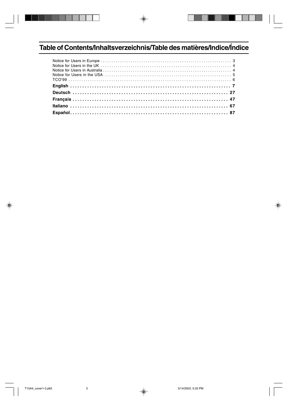 Sharp LL-T15A4 User Manual | Page 2 / 108