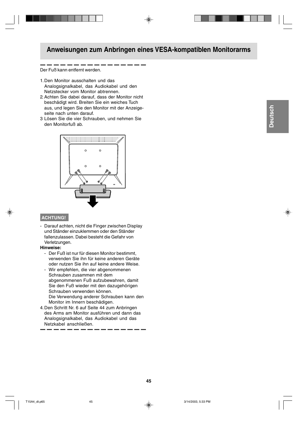 Sharp LL-T15A4 User Manual | Page 45 / 108