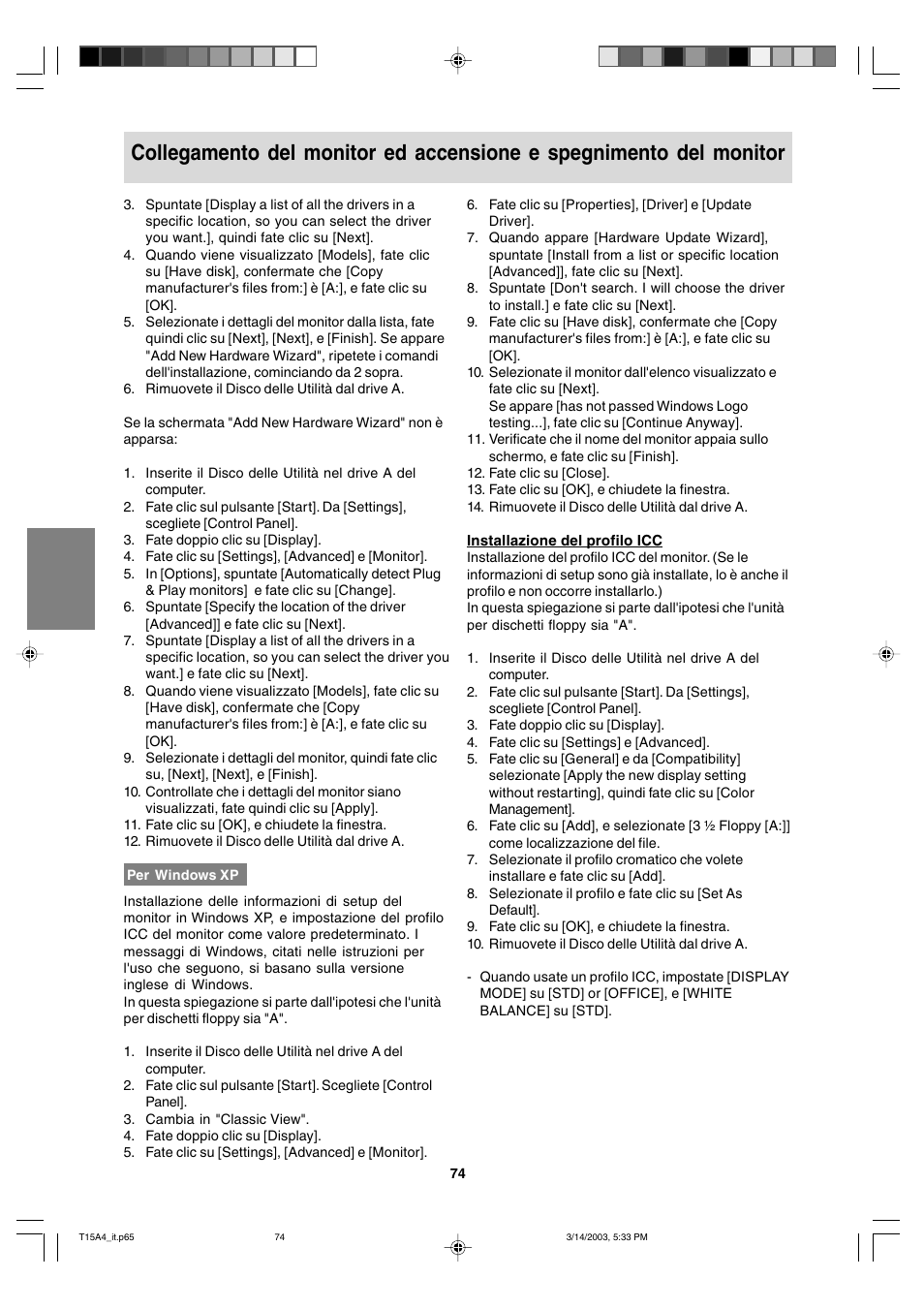 Sharp LL-T15A4 User Manual | Page 74 / 108