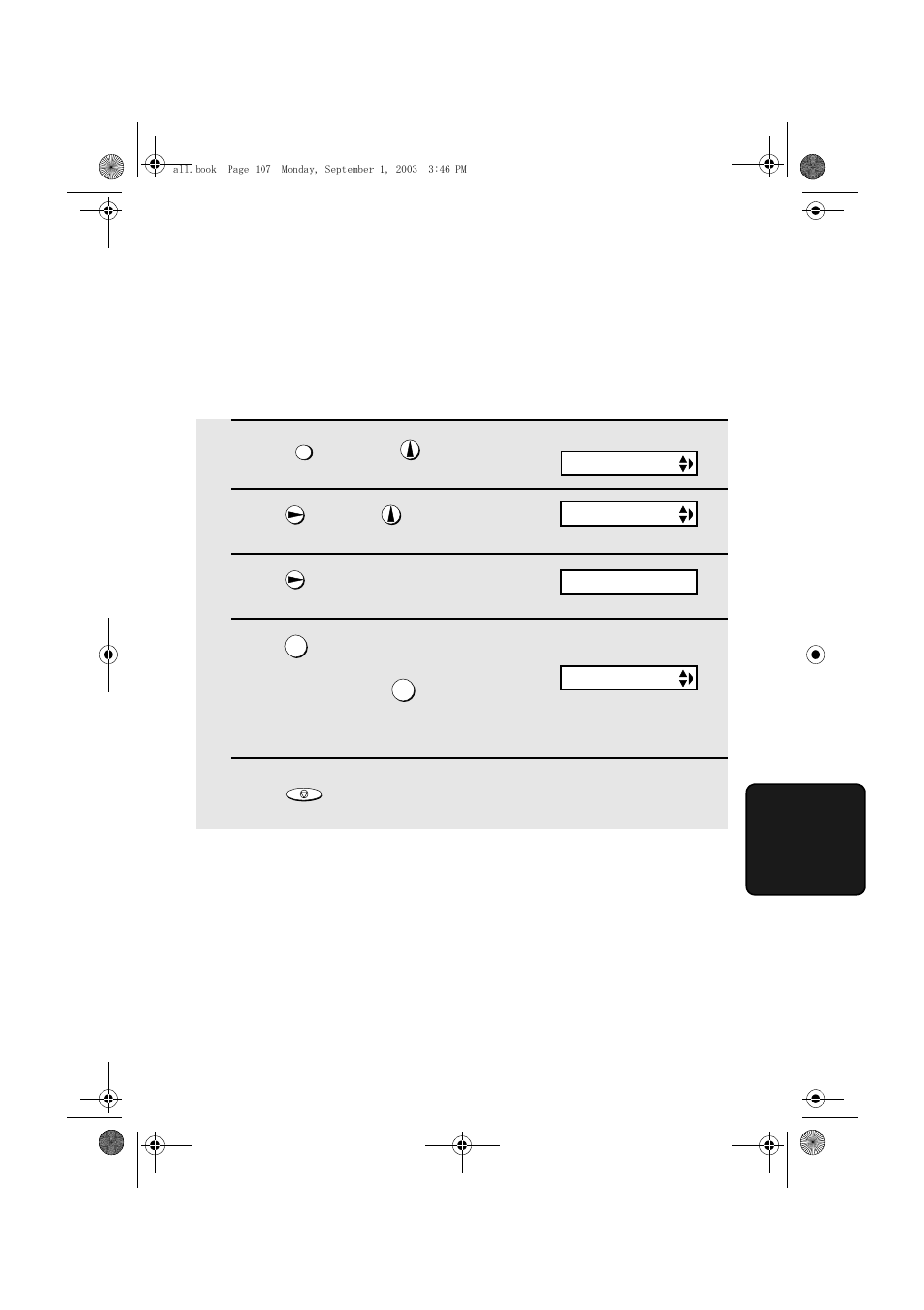 Copy cut-off | Sharp UX-D50 User Manual | Page 109 / 147