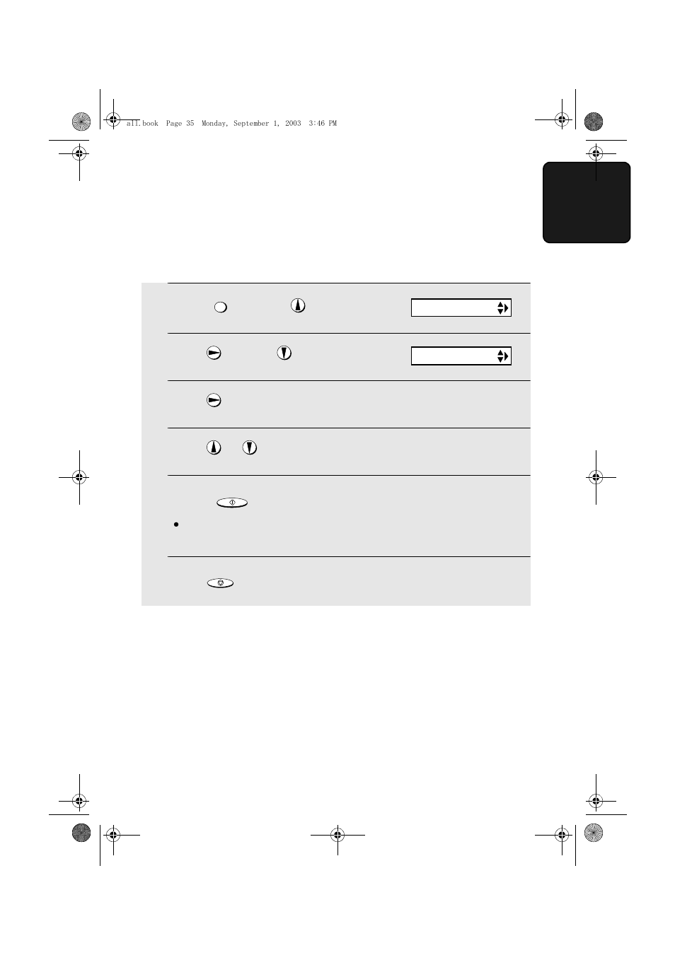 Setting the display language | Sharp UX-D50 User Manual | Page 37 / 147