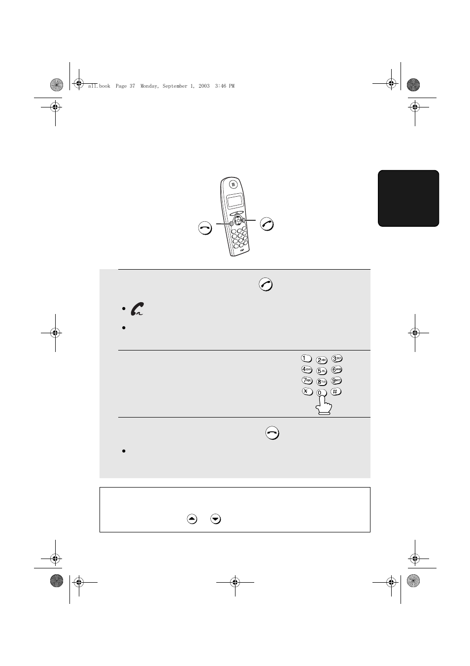 Making a phone call | Sharp UX-D50 User Manual | Page 39 / 147