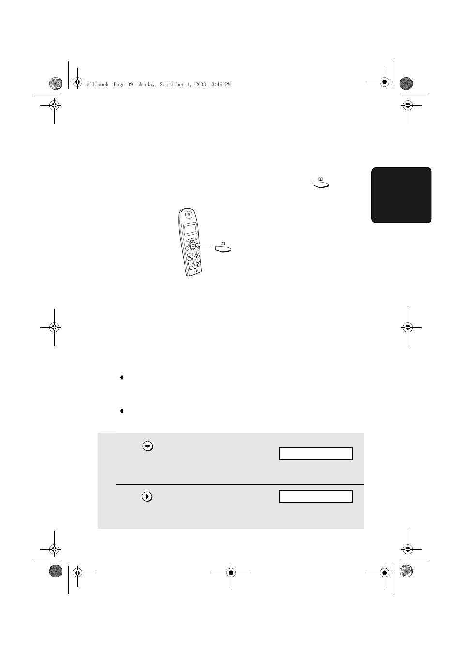 Receiving a fax using the cordless handset, Storing and using auto-dial numbers | Sharp UX-D50 User Manual | Page 41 / 147