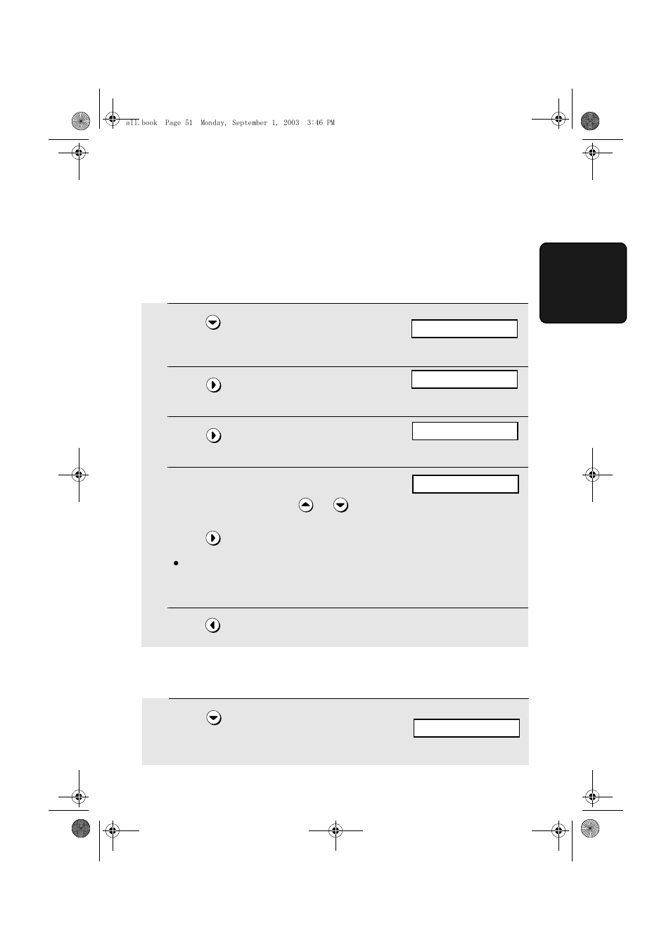 Adjusting the ringing melody and volume | Sharp UX-D50 User Manual | Page 53 / 147