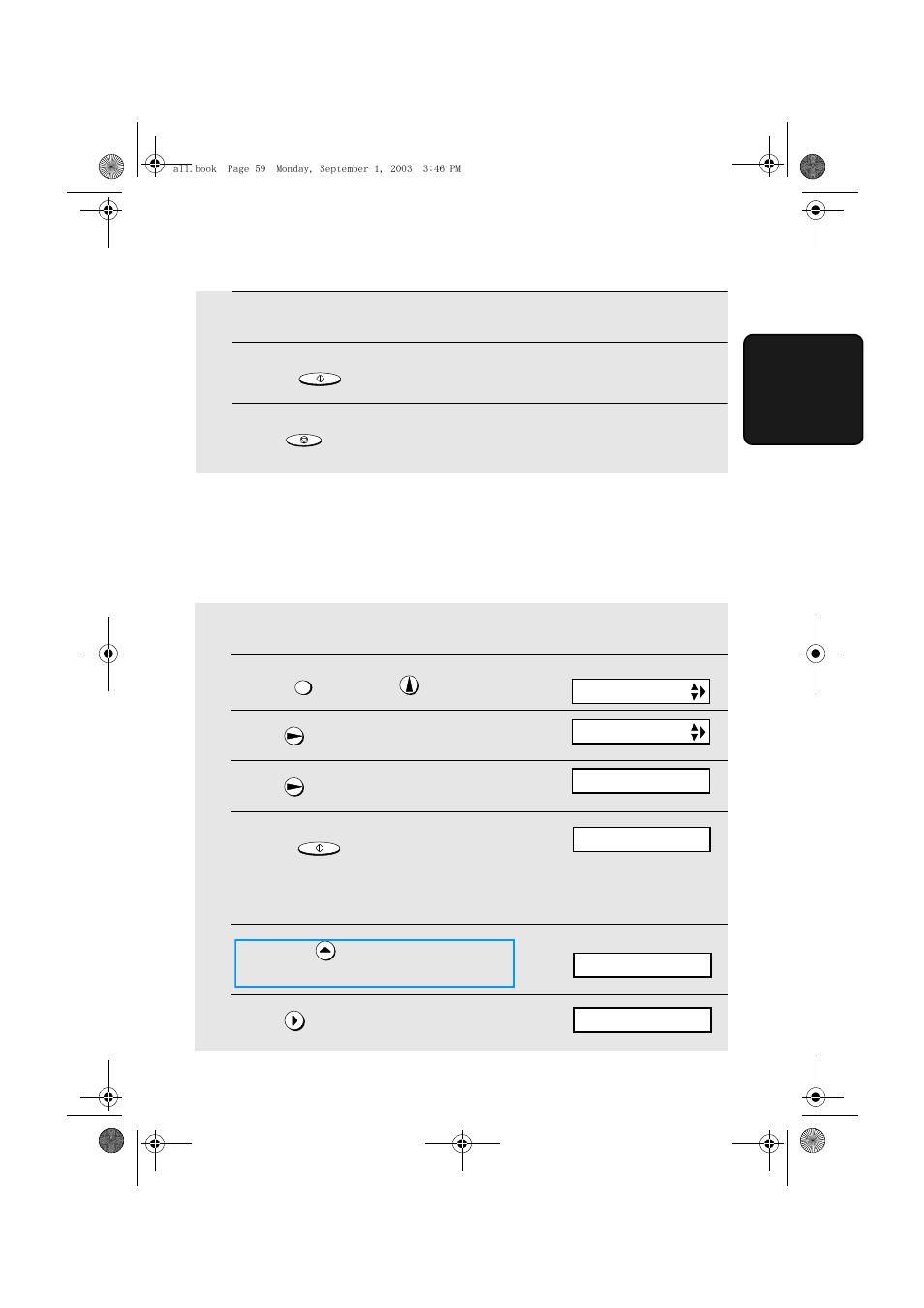 Custom registration | Sharp UX-D50 User Manual | Page 61 / 147