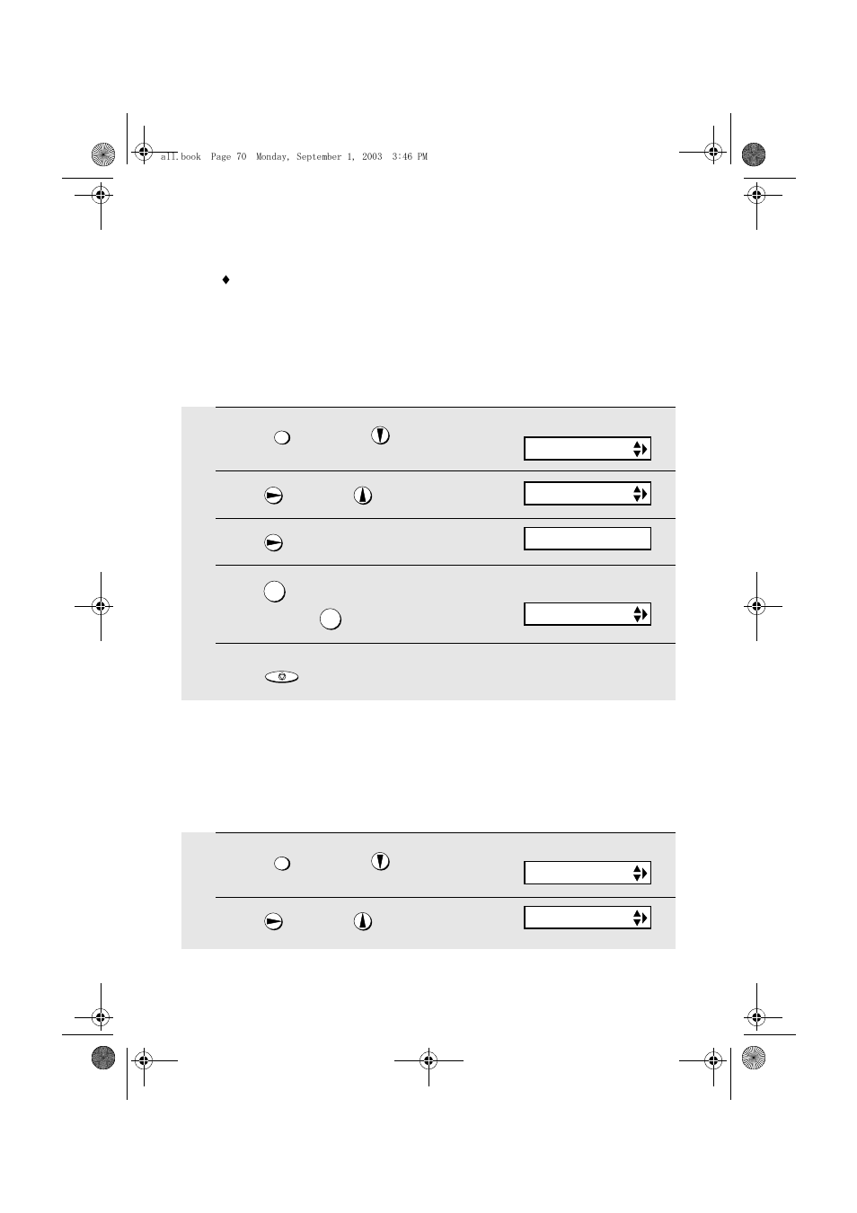 Ogm only mode | Sharp UX-D50 User Manual | Page 72 / 147