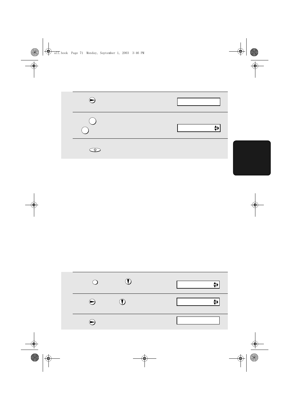 Transfer function, Programming the transfer number | Sharp UX-D50 User Manual | Page 73 / 147