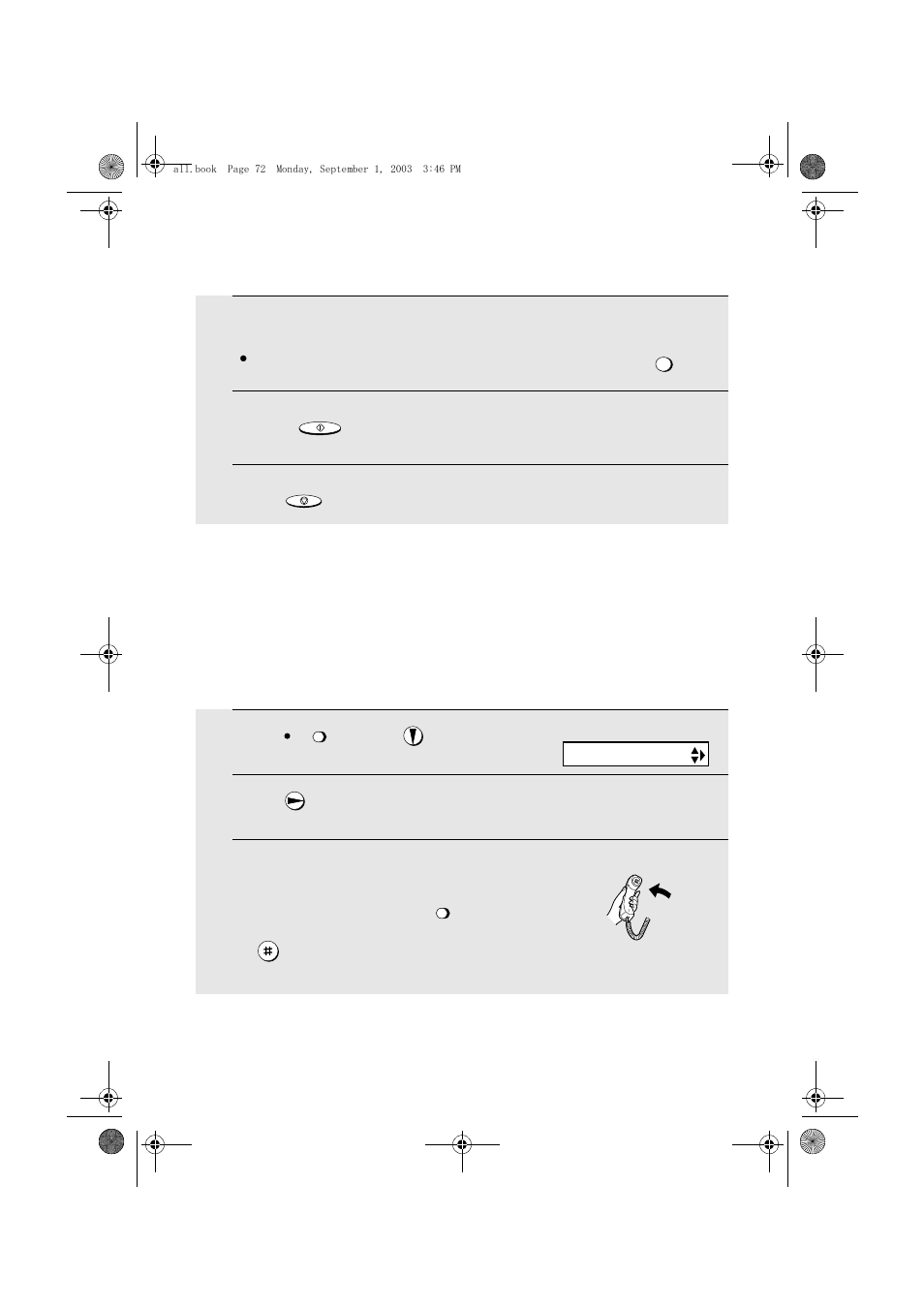 Recording the transfer message | Sharp UX-D50 User Manual | Page 74 / 147