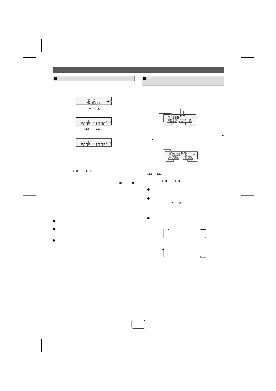 Listening to a cd or mp3/wma disc (continued) | Sharp TINSZA625AWZZ User Manual | Page 8 / 16