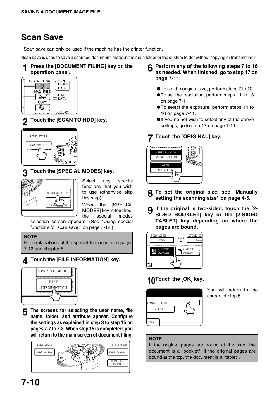 Scan save | Sharp AR-M700N User Manual | Page 144 / 172