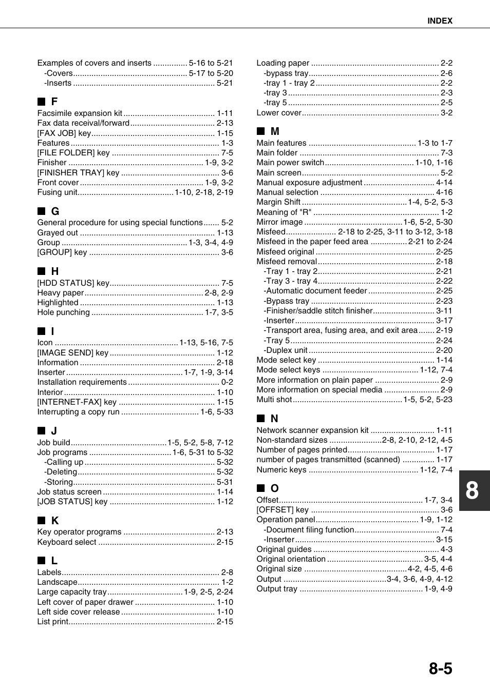 Sharp AR-M700N User Manual | Page 167 / 172