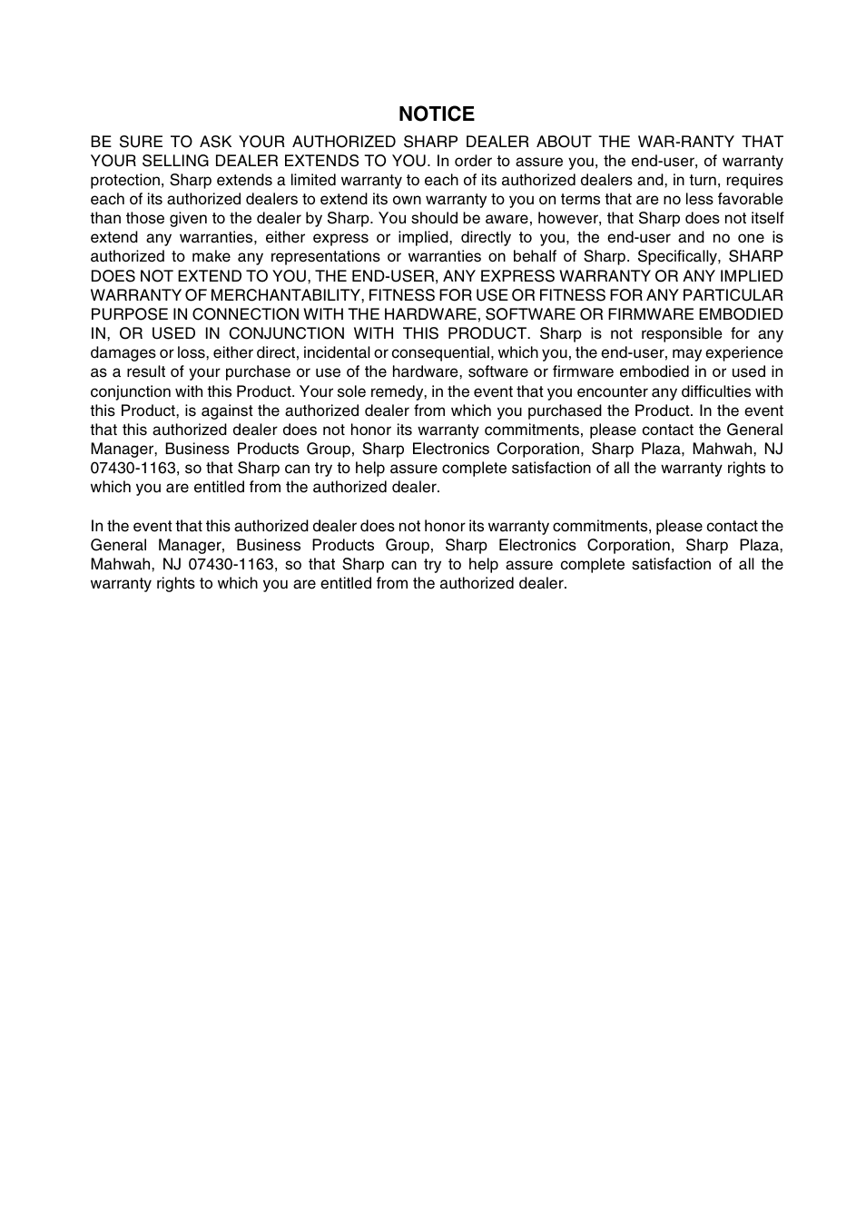 Sharp AR-M700N User Manual | Page 171 / 172