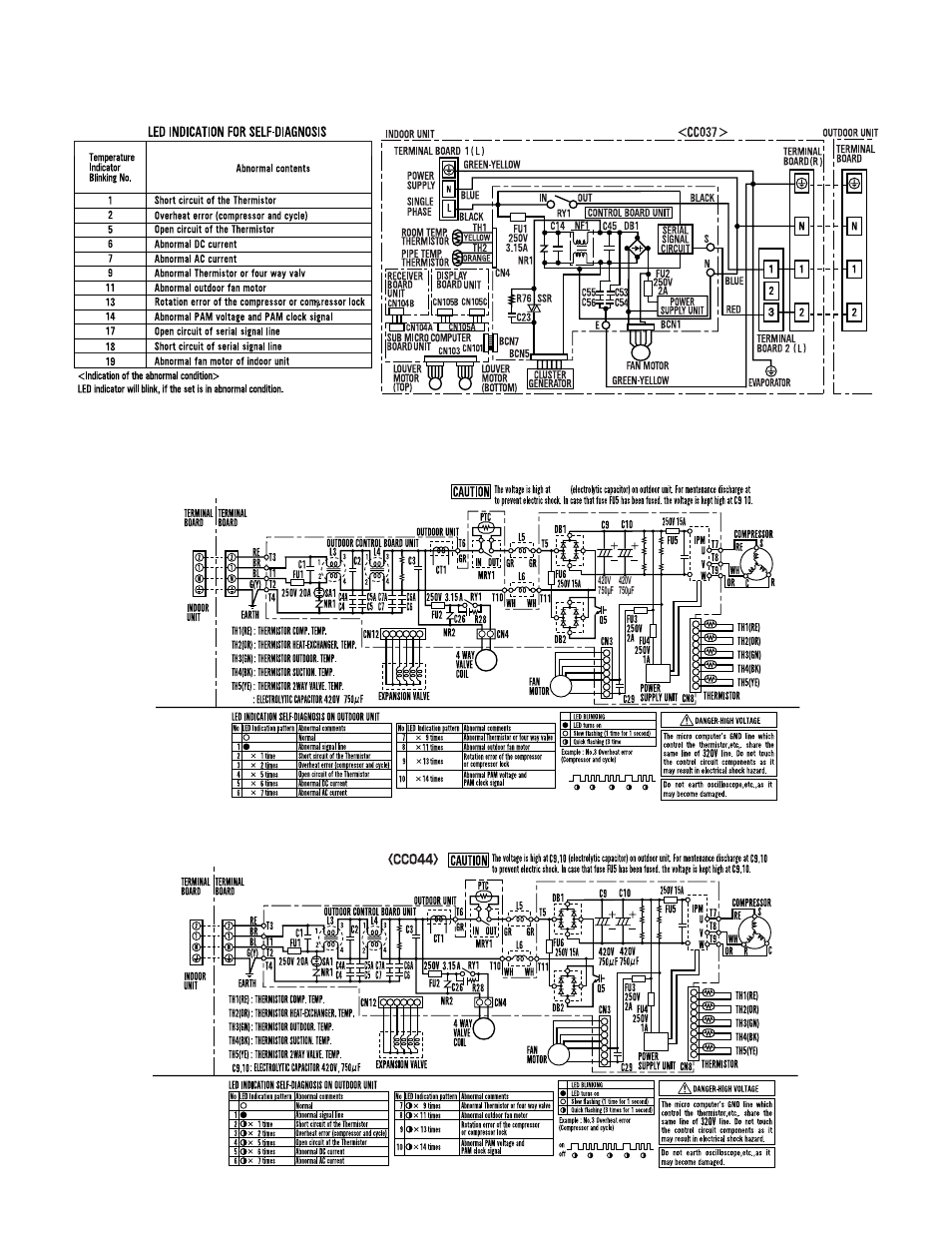 3] wiring diagrm, Ayxp7fr | Sharp AE-X7FR User Manual | Page 6 / 14