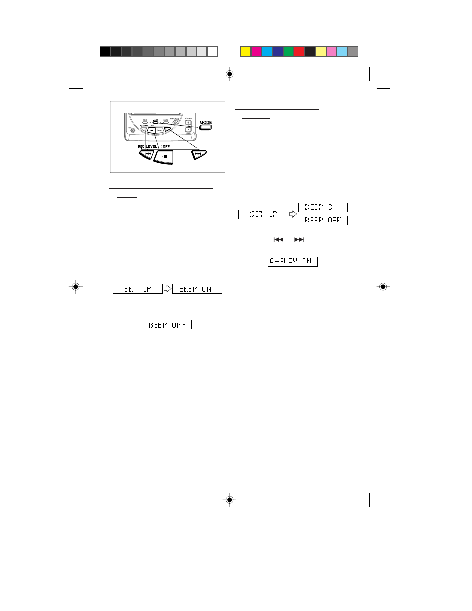 Sharp MD-MT20H User Manual | Page 36 / 44