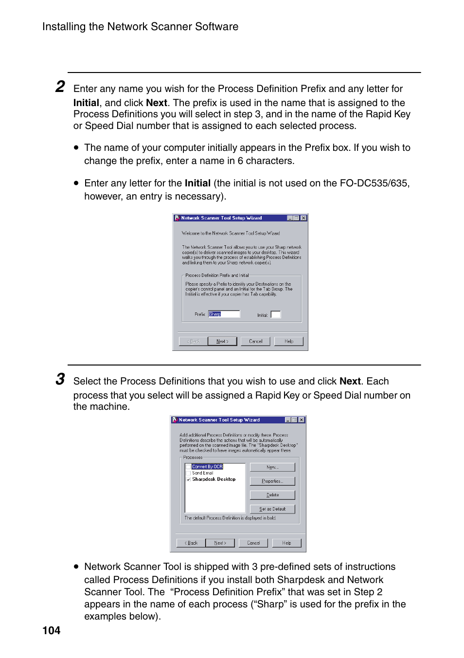 Sharp FO-DC535 User Manual | Page 106 / 248