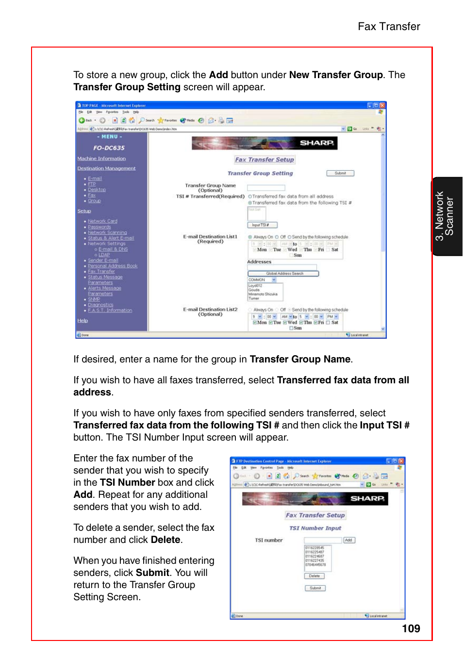 Sharp FO-DC535 User Manual | Page 111 / 248