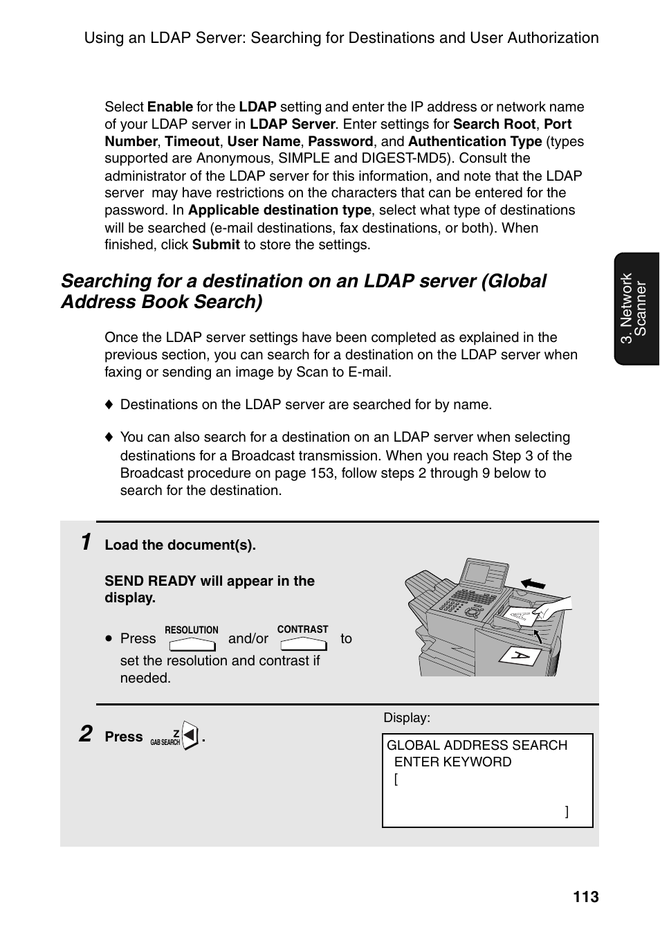 Sharp FO-DC535 User Manual | Page 115 / 248