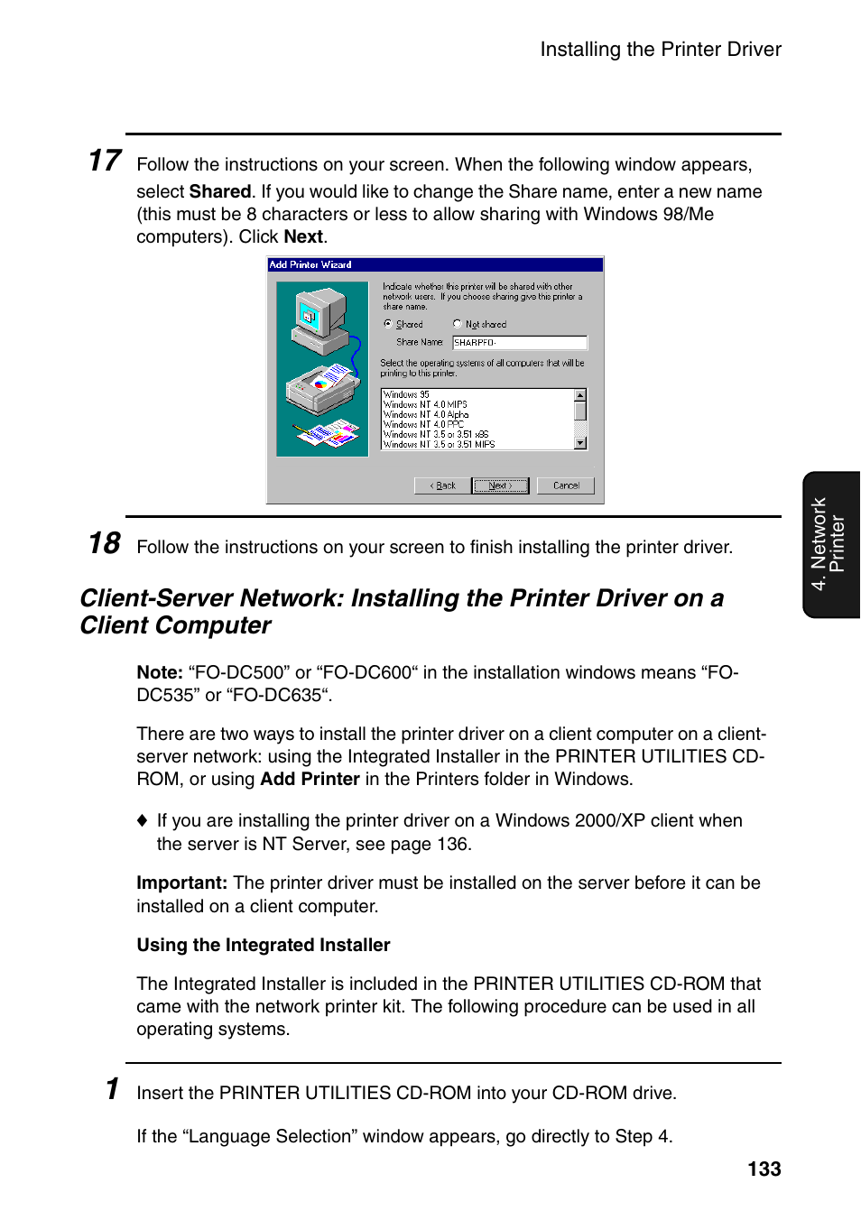 Sharp FO-DC535 User Manual | Page 135 / 248