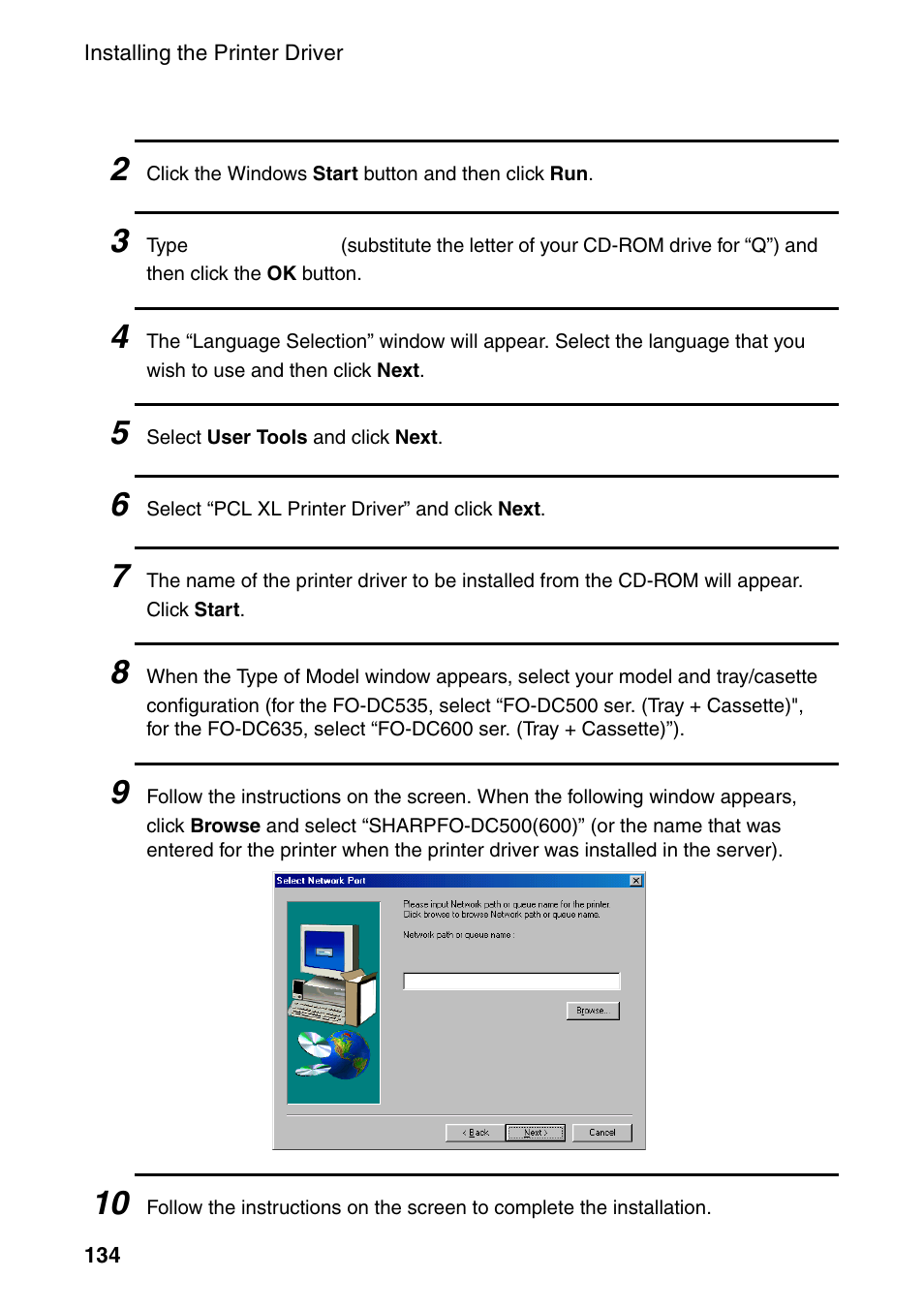 Sharp FO-DC535 User Manual | Page 136 / 248