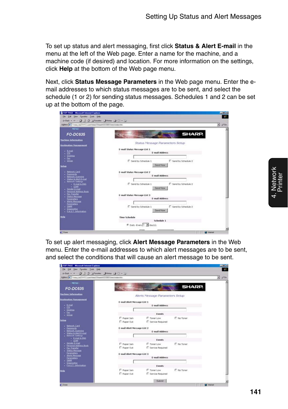 Sharp FO-DC535 User Manual | Page 143 / 248