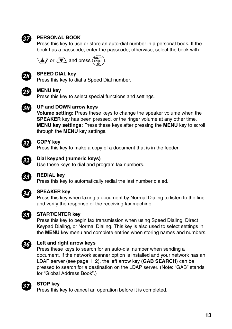 Sharp FO-DC535 User Manual | Page 15 / 248