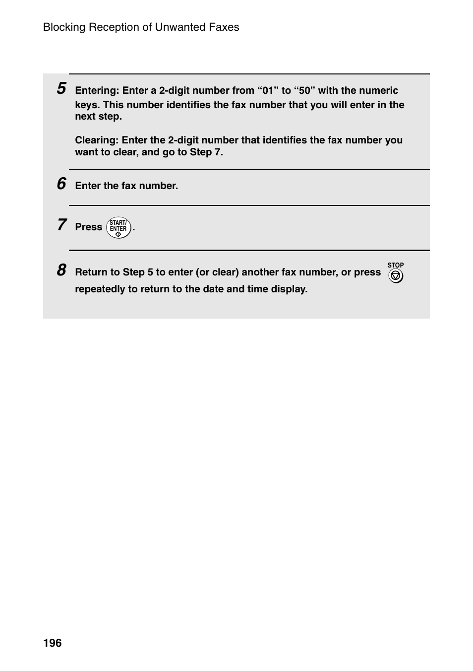 Sharp FO-DC535 User Manual | Page 198 / 248