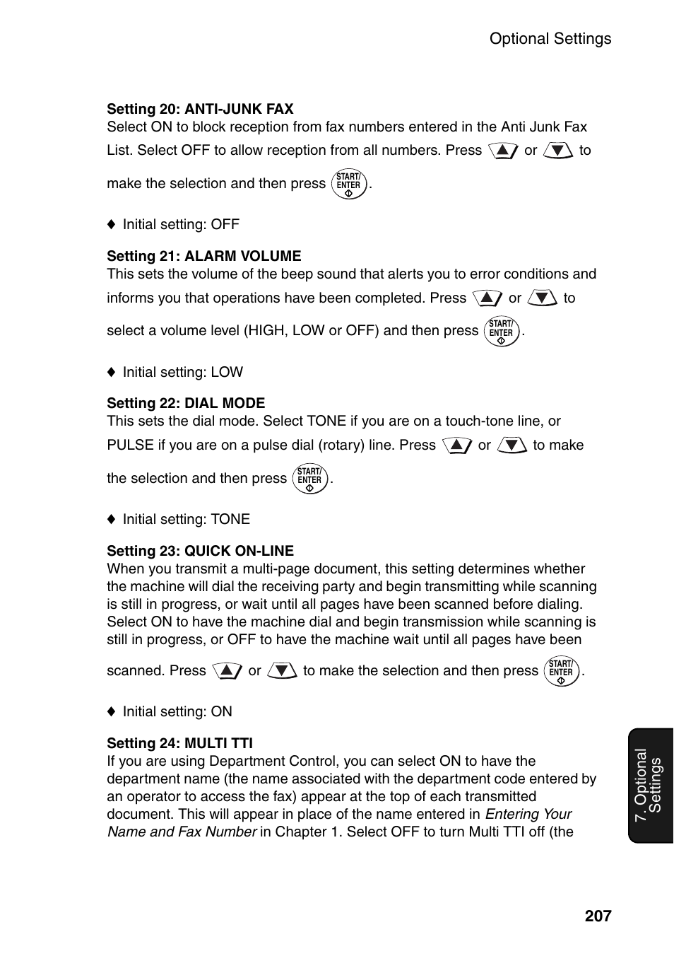 Sharp FO-DC535 User Manual | Page 209 / 248