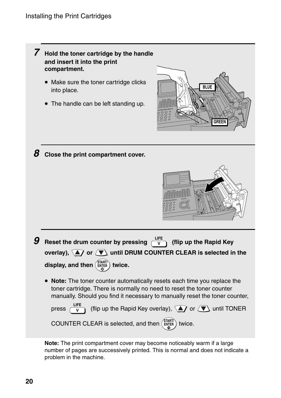 Sharp FO-DC535 User Manual | Page 22 / 248