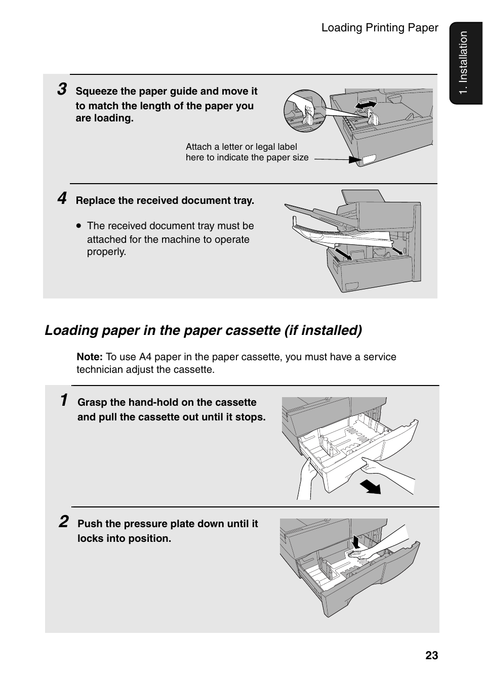 Sharp FO-DC535 User Manual | Page 25 / 248