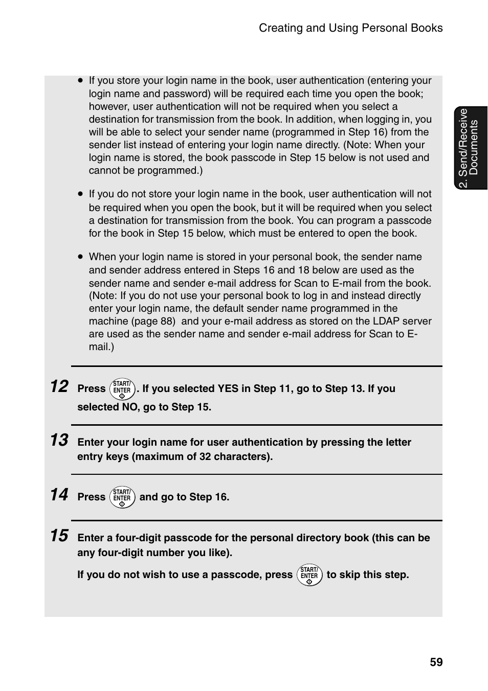 Sharp FO-DC535 User Manual | Page 61 / 248
