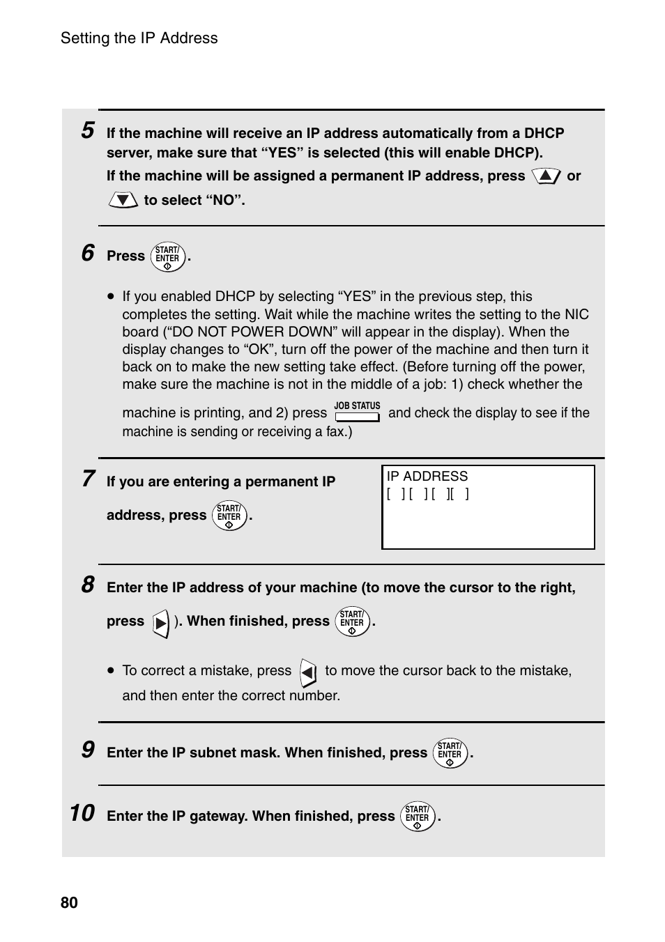 Sharp FO-DC535 User Manual | Page 82 / 248