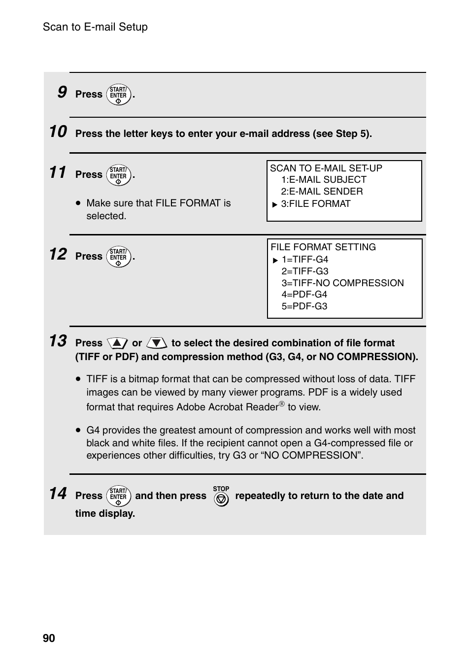 Sharp FO-DC535 User Manual | Page 92 / 248