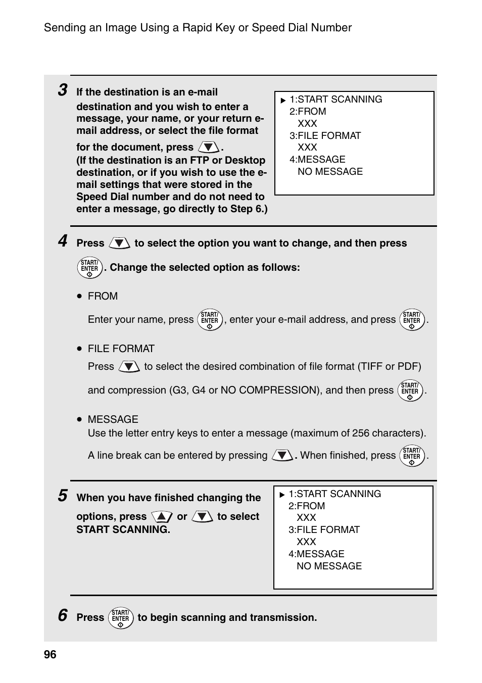 Sharp FO-DC535 User Manual | Page 98 / 248
