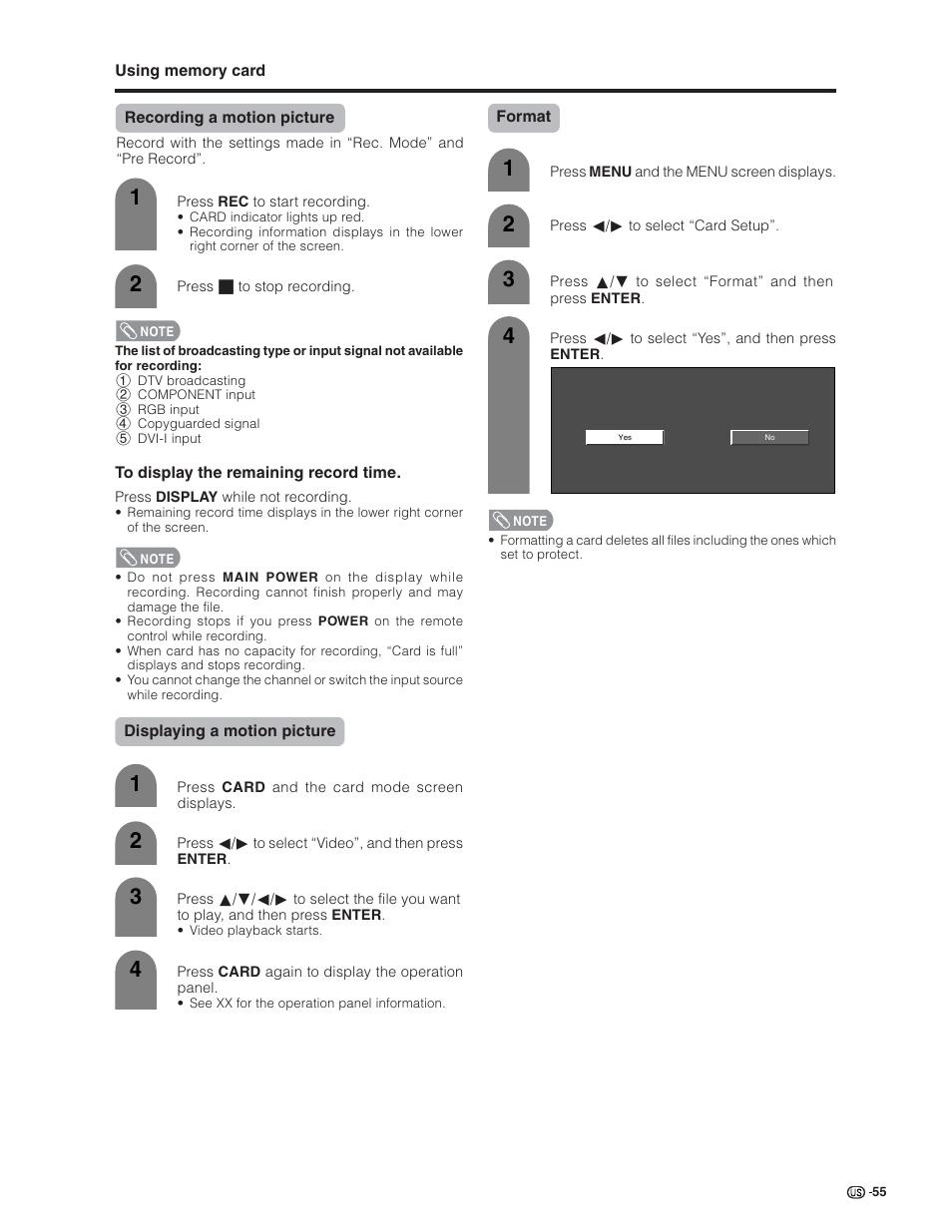 Sharp Aquos LC 32G4U User Manual | Page 55 / 104