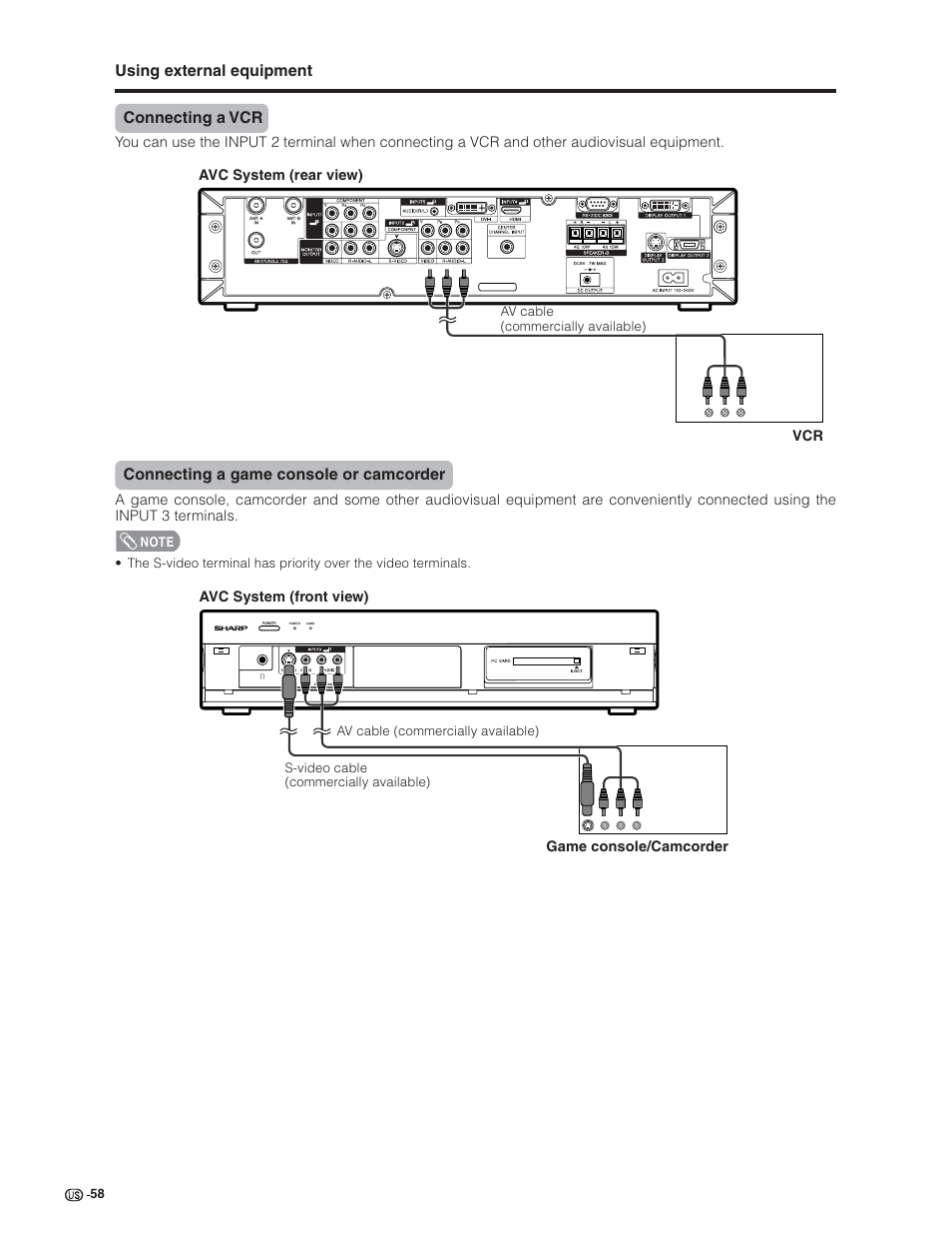 Sharp Aquos LC 32G4U User Manual | Page 58 / 104