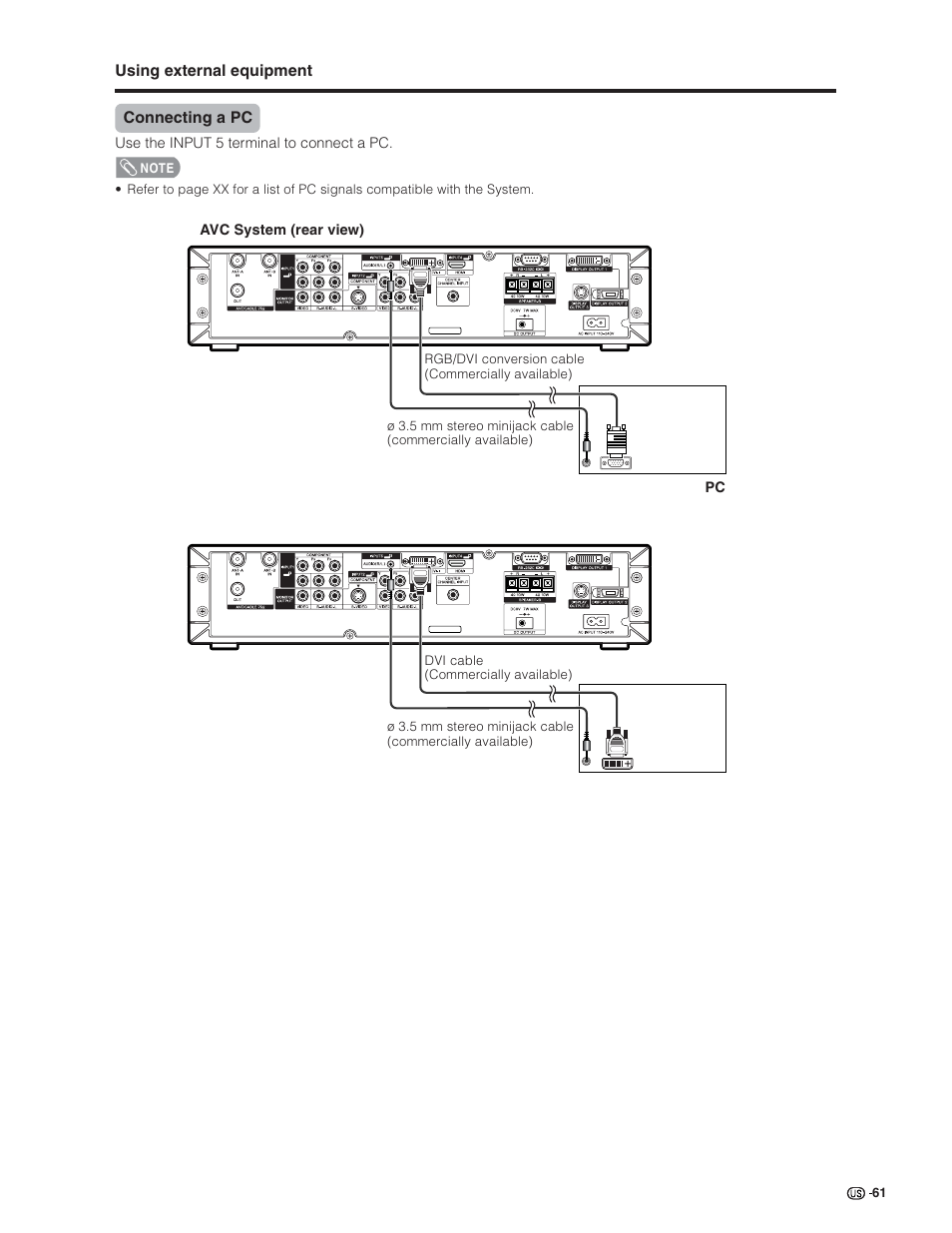 Sharp Aquos LC 32G4U User Manual | Page 61 / 104