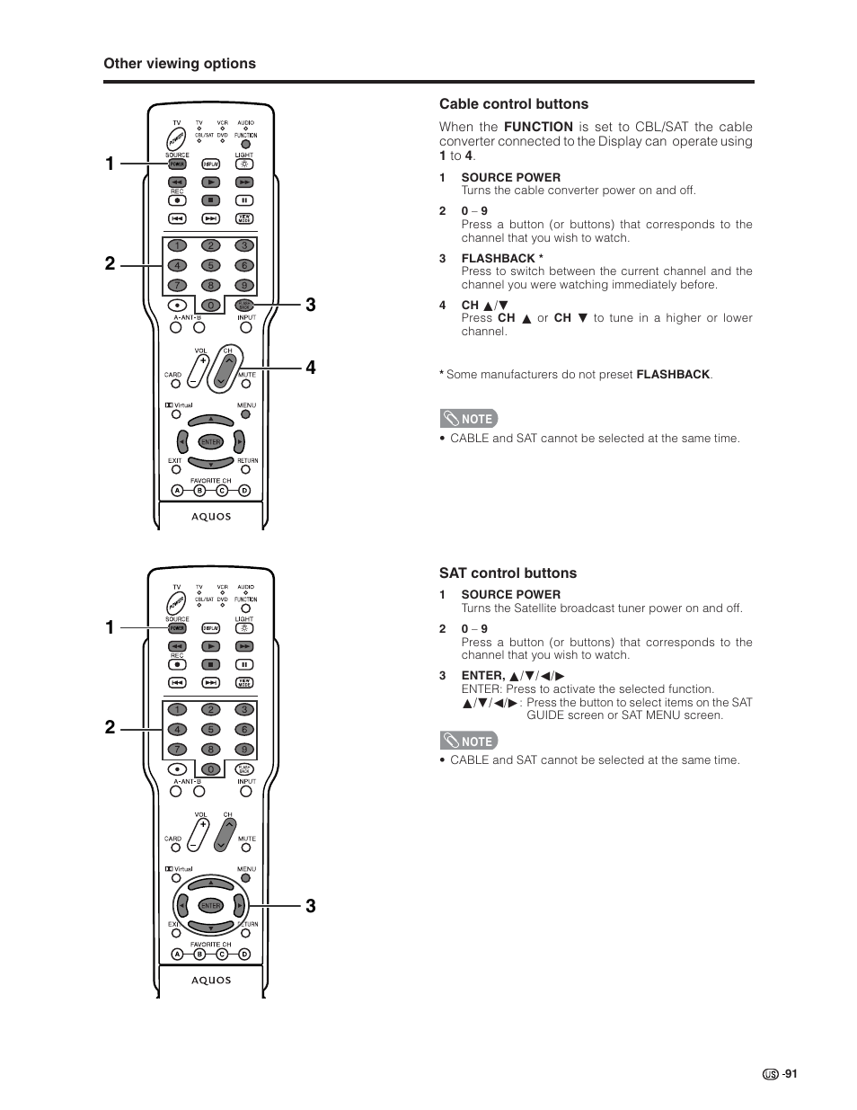 Sharp Aquos LC 32G4U User Manual | Page 91 / 104