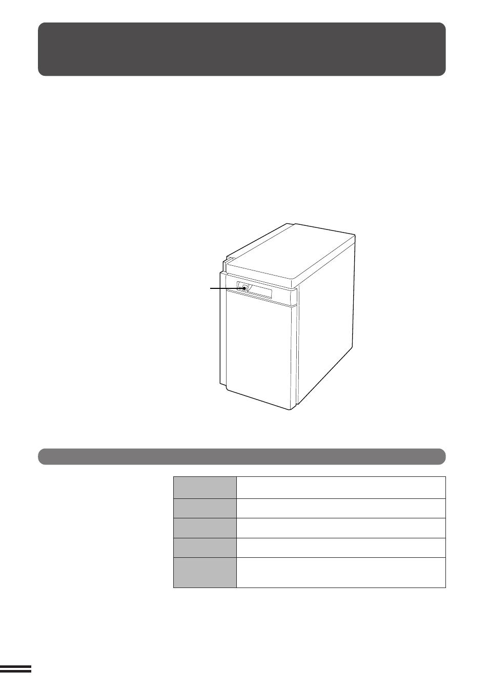 Large capacity tray (ar-lc1n), Specifications, Part names | Sharp AR-407 User Manual | Page 142 / 184