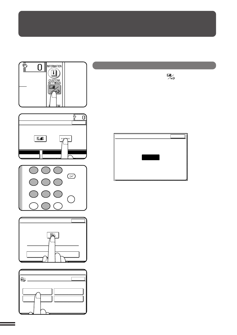 Key operator code number, Registering the key operator code number | Sharp AR-407 User Manual | Page 152 / 184