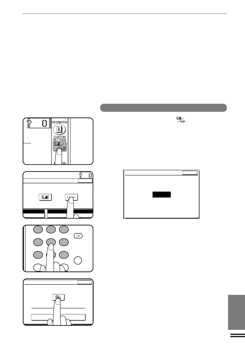 Using the key operator programs, Key operator programs | Sharp AR-407 User Manual | Page 157 / 184