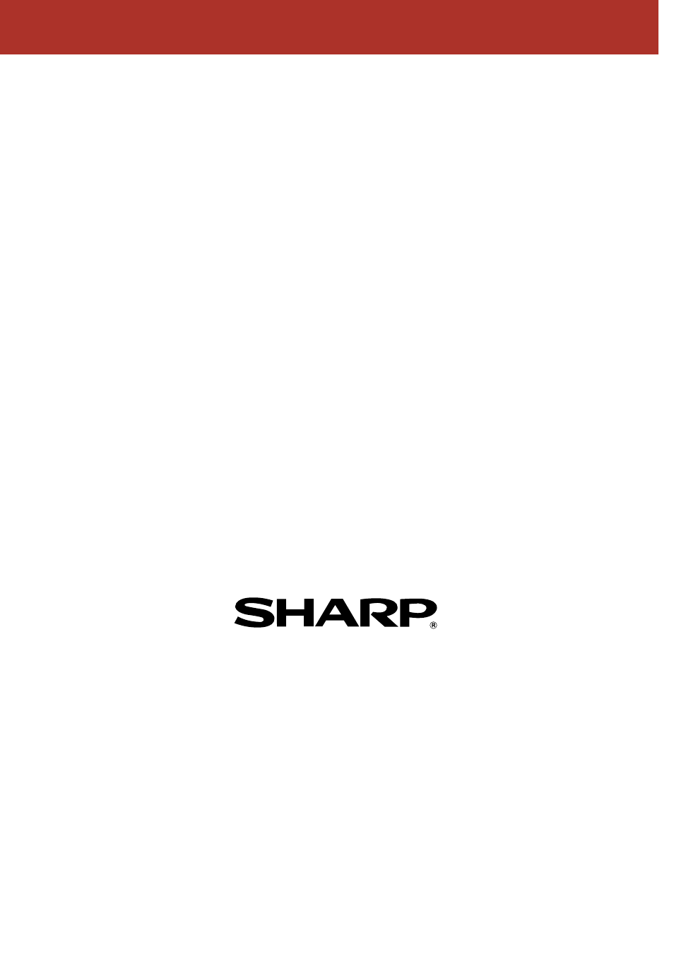 Sharp AR-407 User Manual | Page 184 / 184